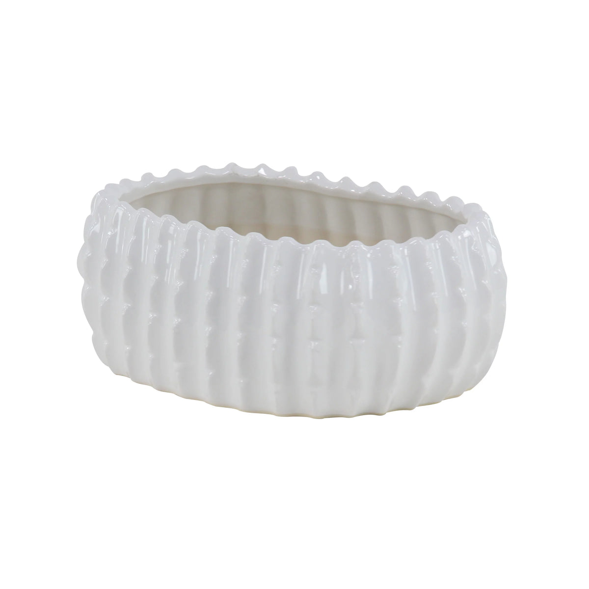 White Ceramic Planter (3 Count) R629794