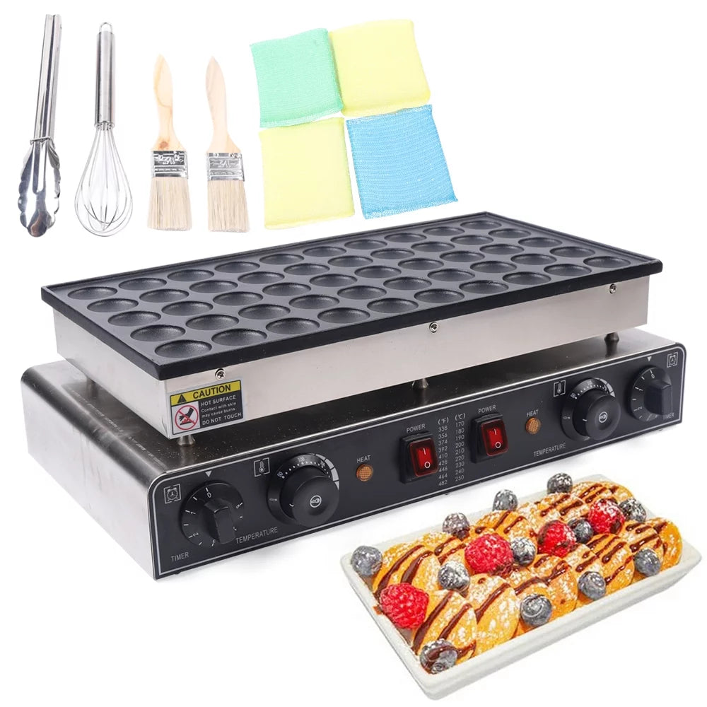 50 Holes Nonstick Electric Waffle Maker B9375