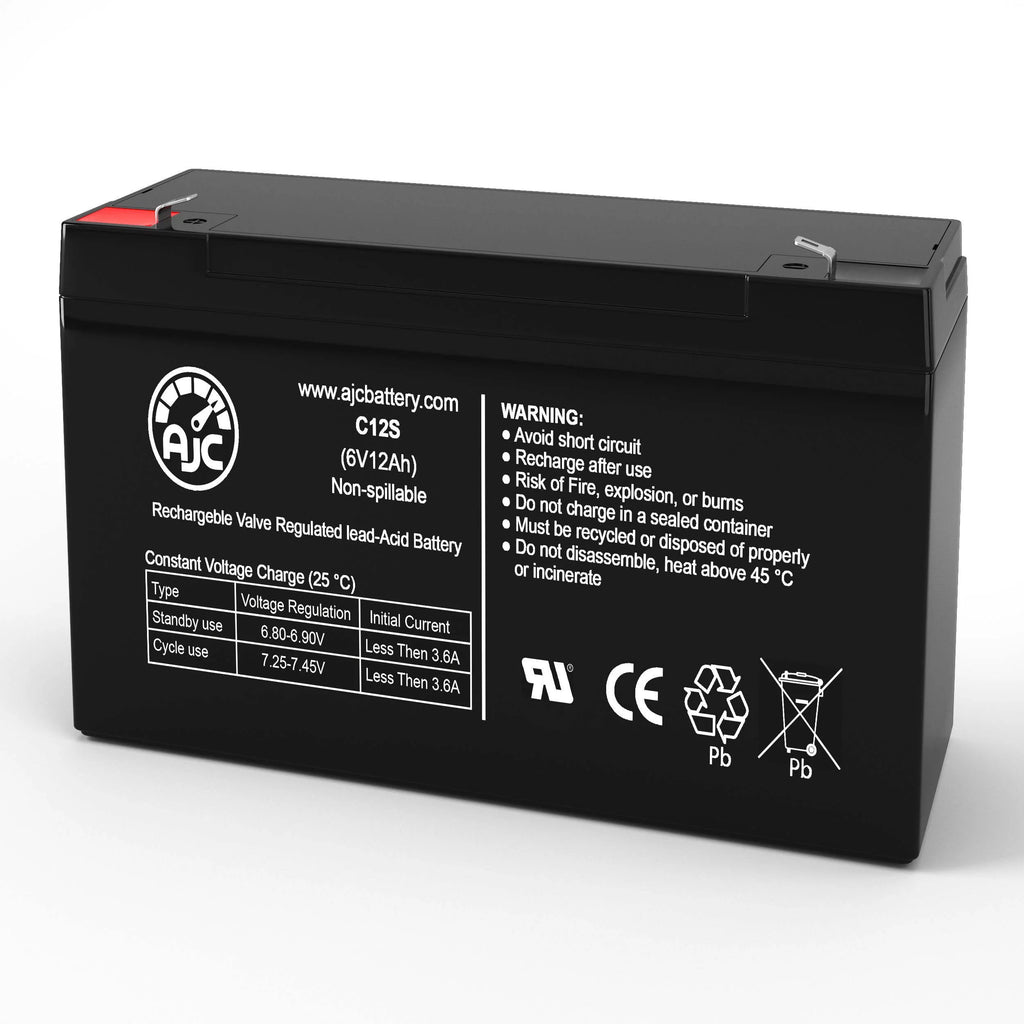6V 12Ah Sealed Lead Acid Battery H899