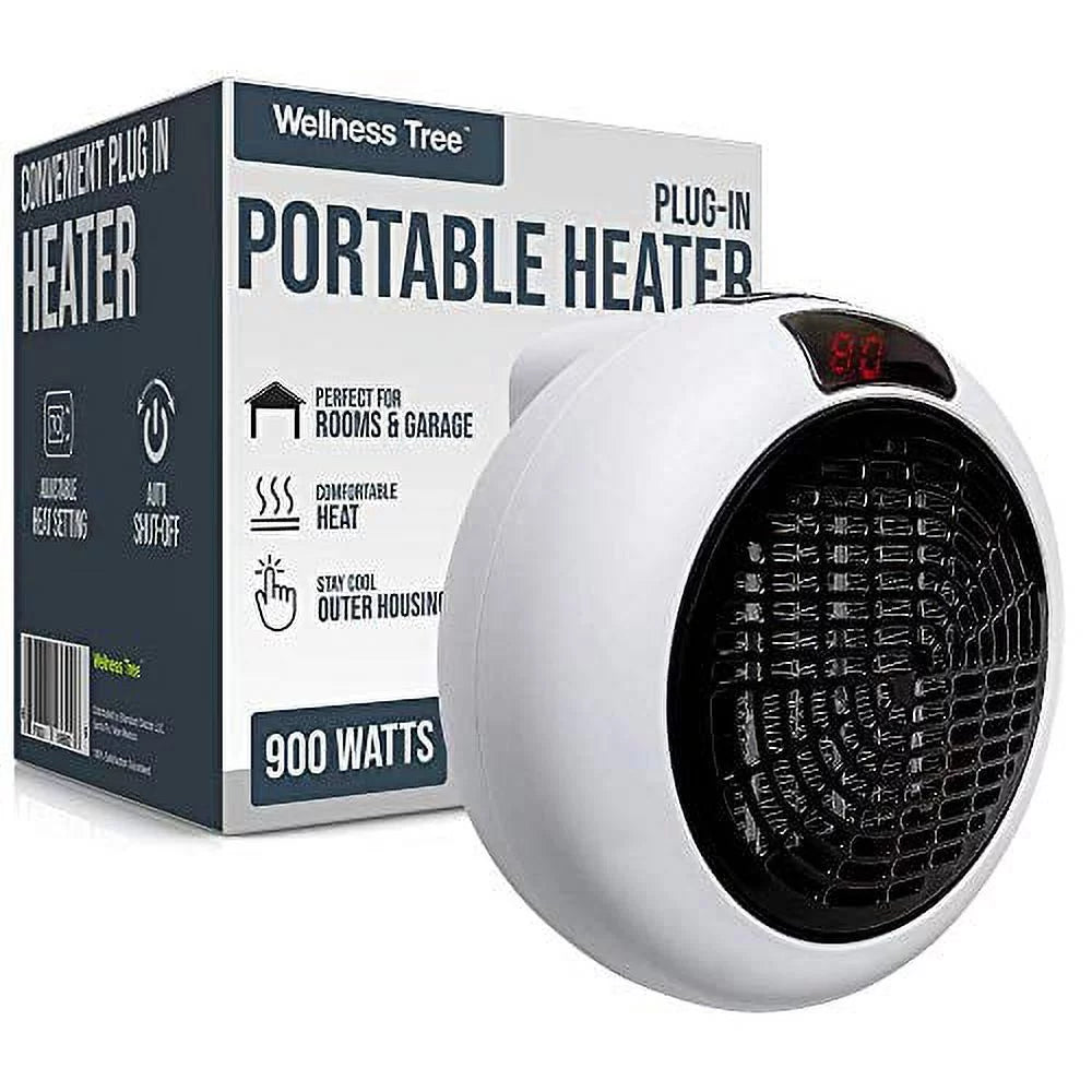 900W Adjustable Thermostat Portable Electric Heater Z6277