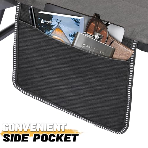 Adjustable Reclining Camping Bed with Carry Bag Q96440