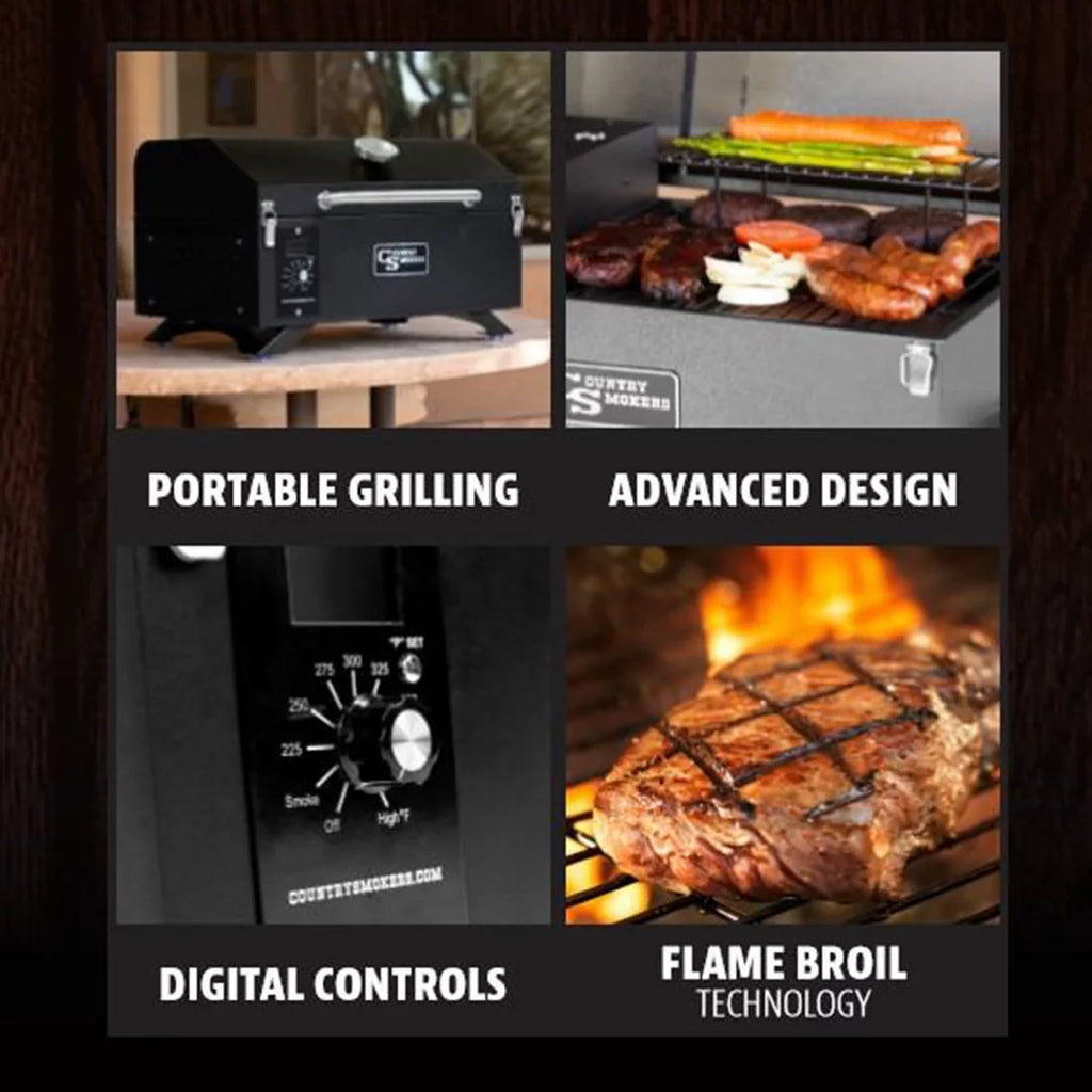 21 sq ft Pellet Grill Q858