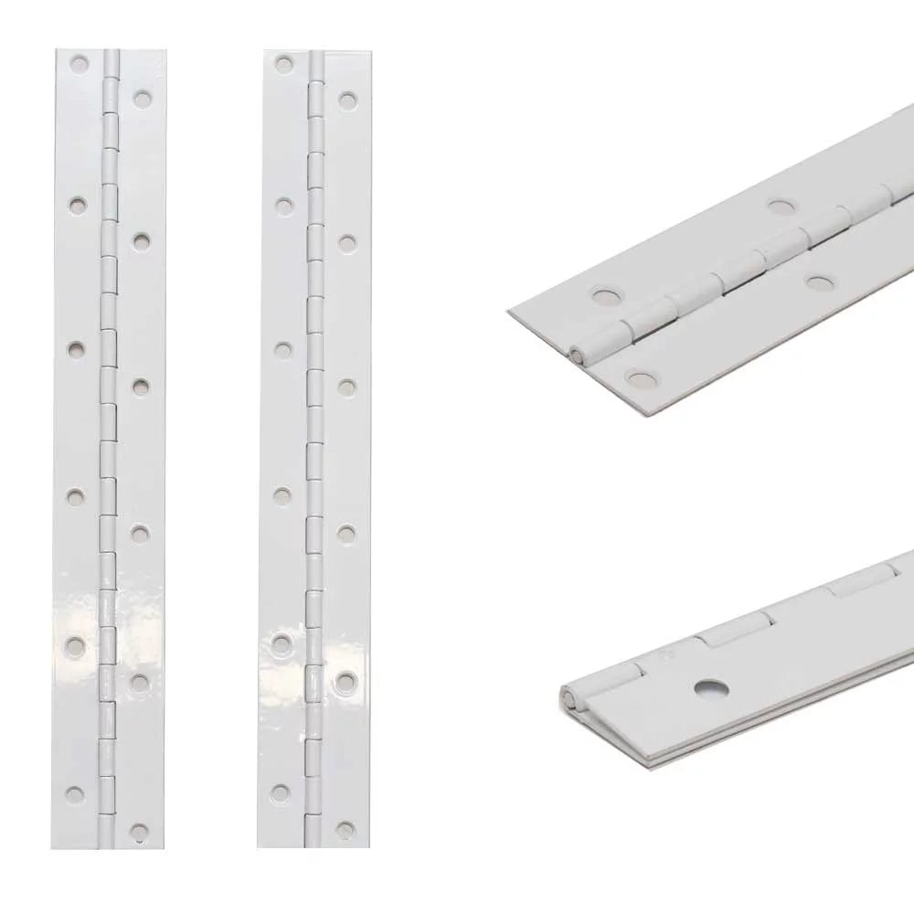 White Stainless Steel Piano Hinges G508575