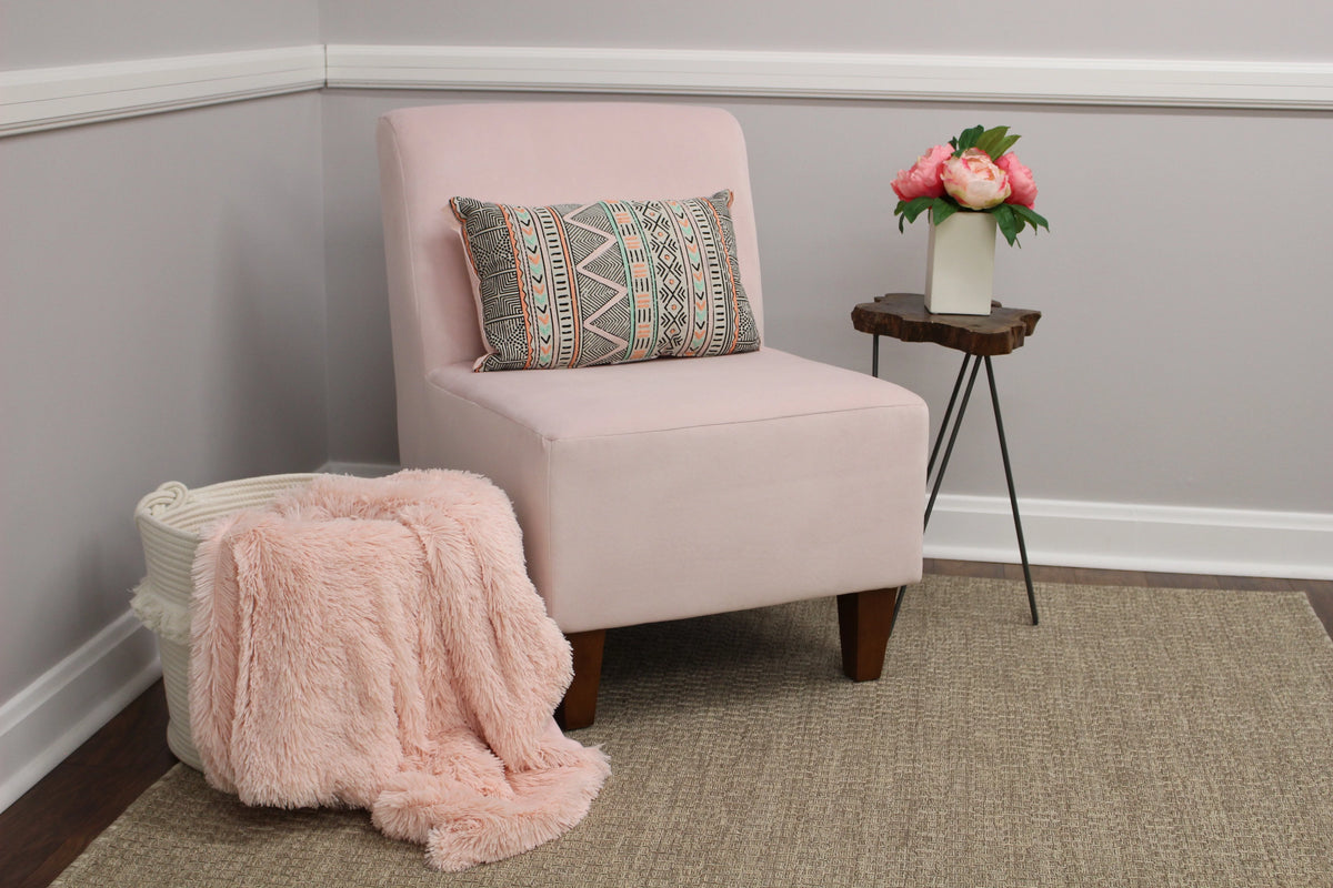 Rose Pink Slipper Chair S943740