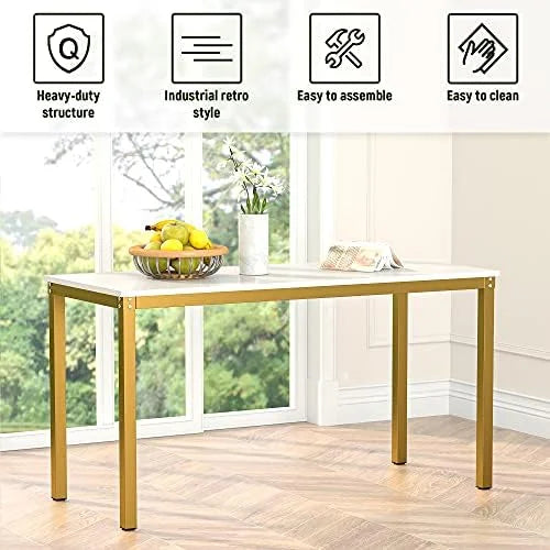 Dining Table Kitchen Table Multifunctional Desk Black A7967