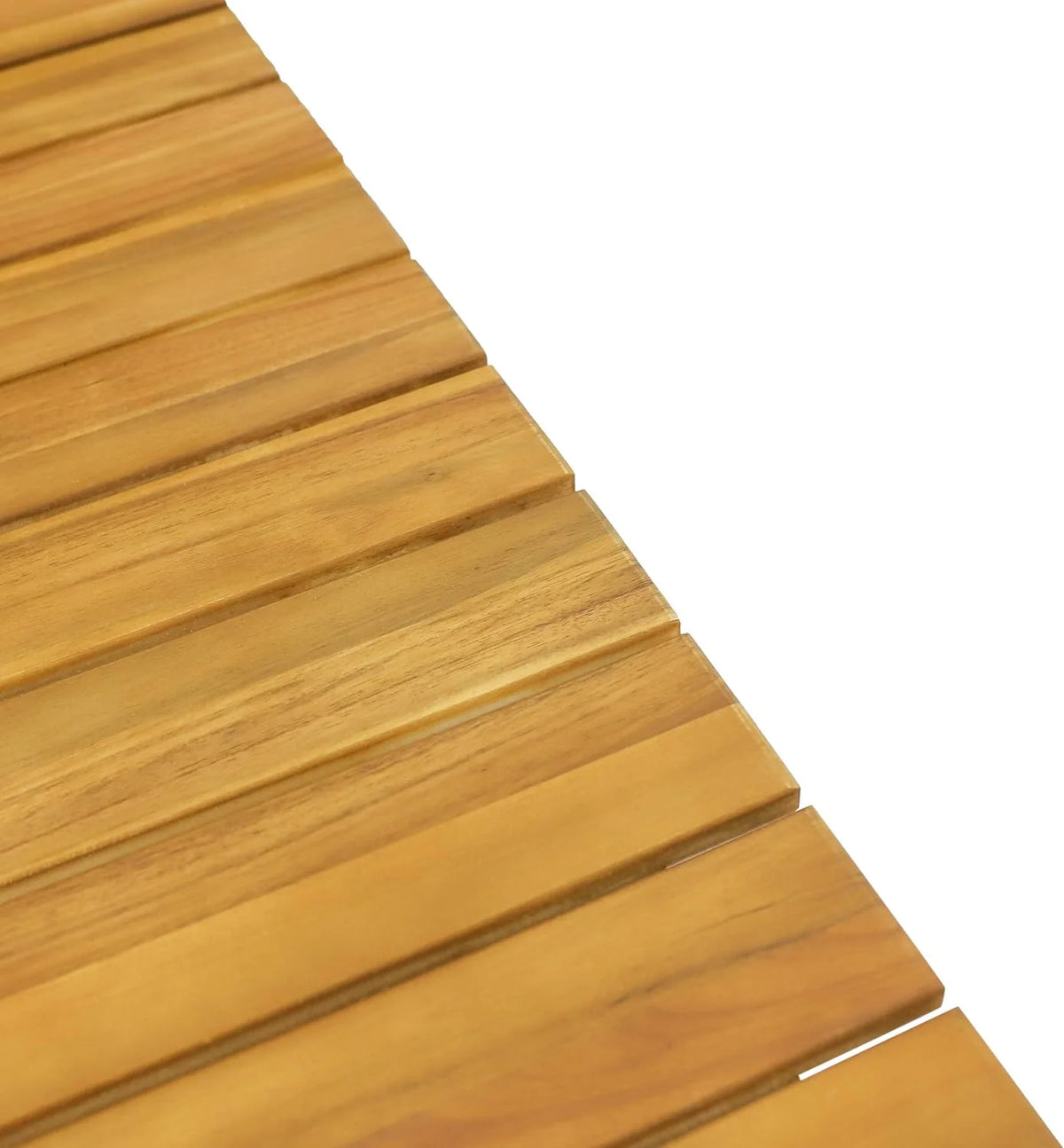 Rustic Acacia Wood Outdoor Dining Table K136510