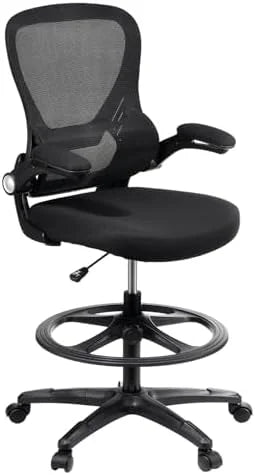 Ergonomic Mesh Office Chair with Lumbar Support Black C8054