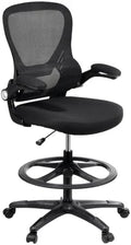 Ergonomic Mesh Office Chair with Lumbar Support Black C8054