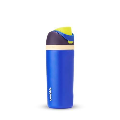 Insulated Stainless Steel Water Bottle with Straw S17386