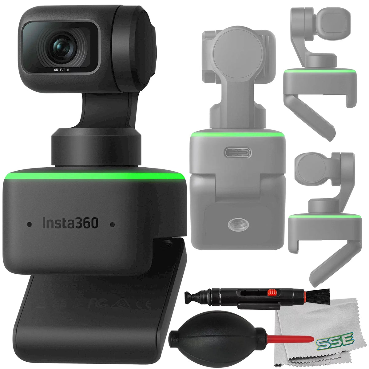4K AI Webcam 6pc Bundle W616738