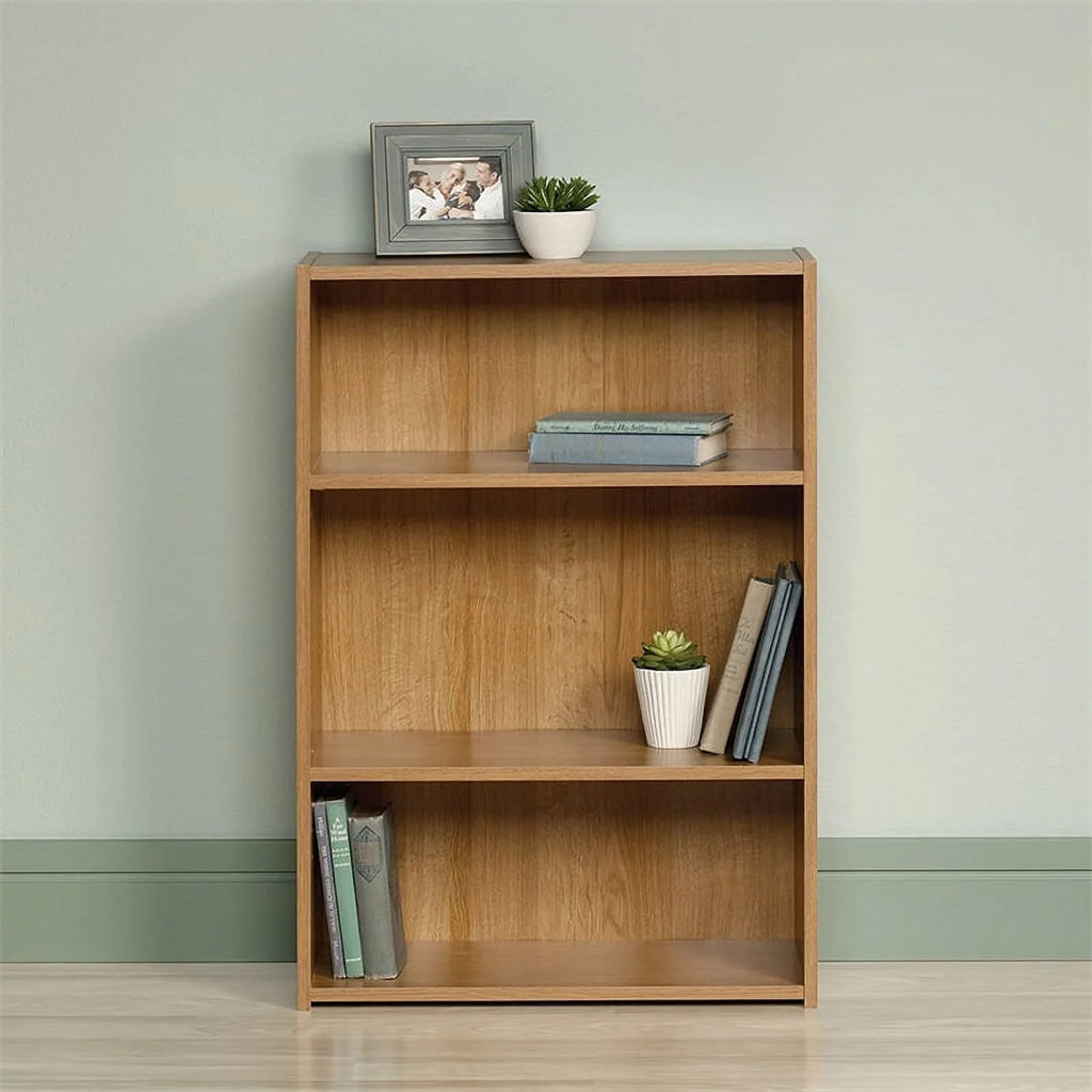 3 Shelf Wood Bookcase J946