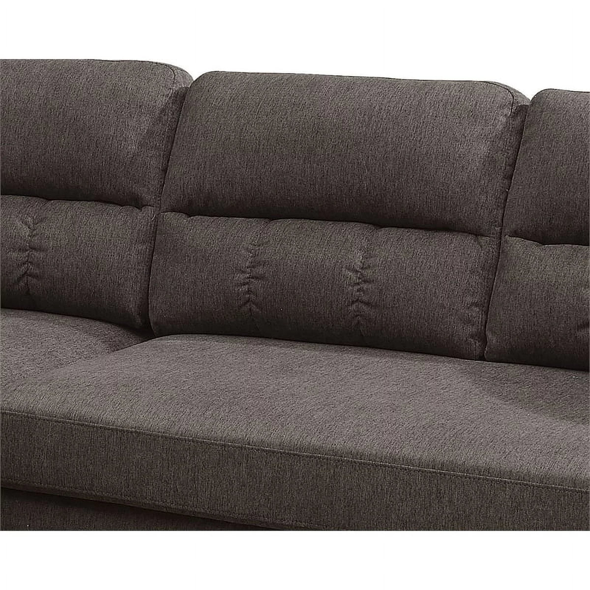 Reversible Fabric Sofa Sectional Set X7011