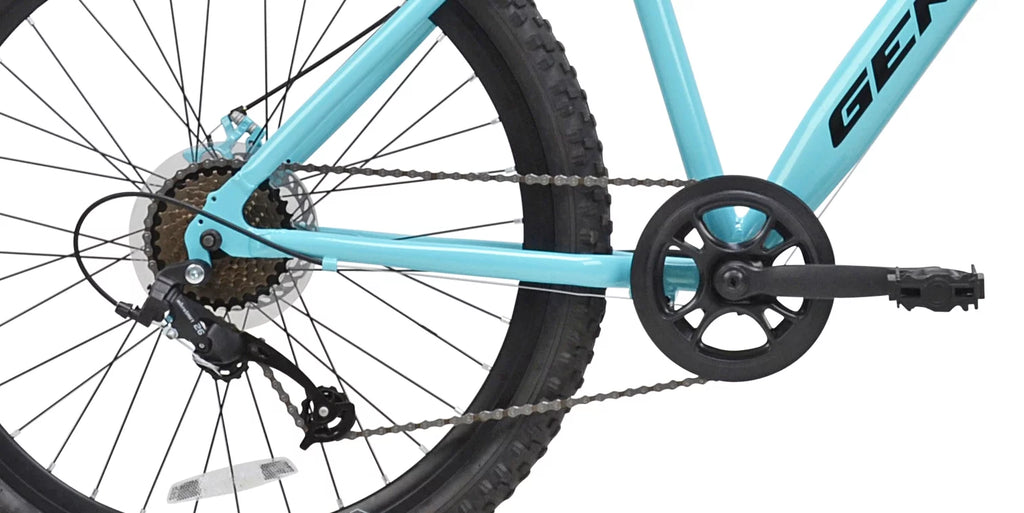 26-inch Light Blue Women's Aluminum Mountain Bike D5901
