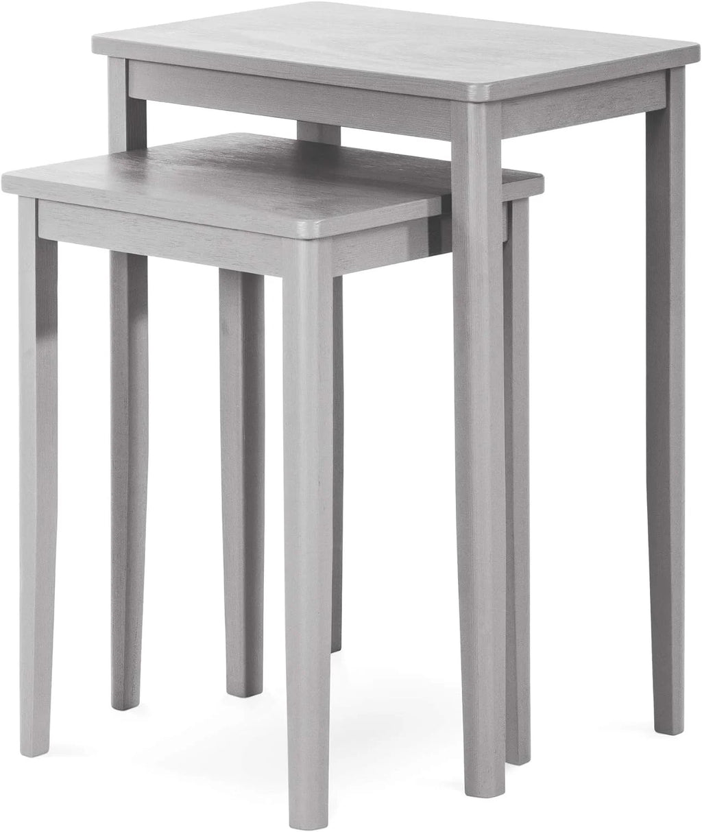 Wood Nesting Tables Set Of 2 U797