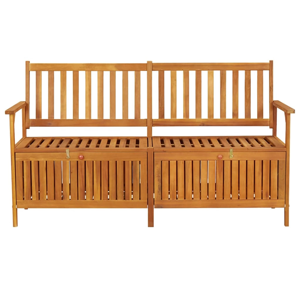 Storage Bench Solid Wood Acacia B265