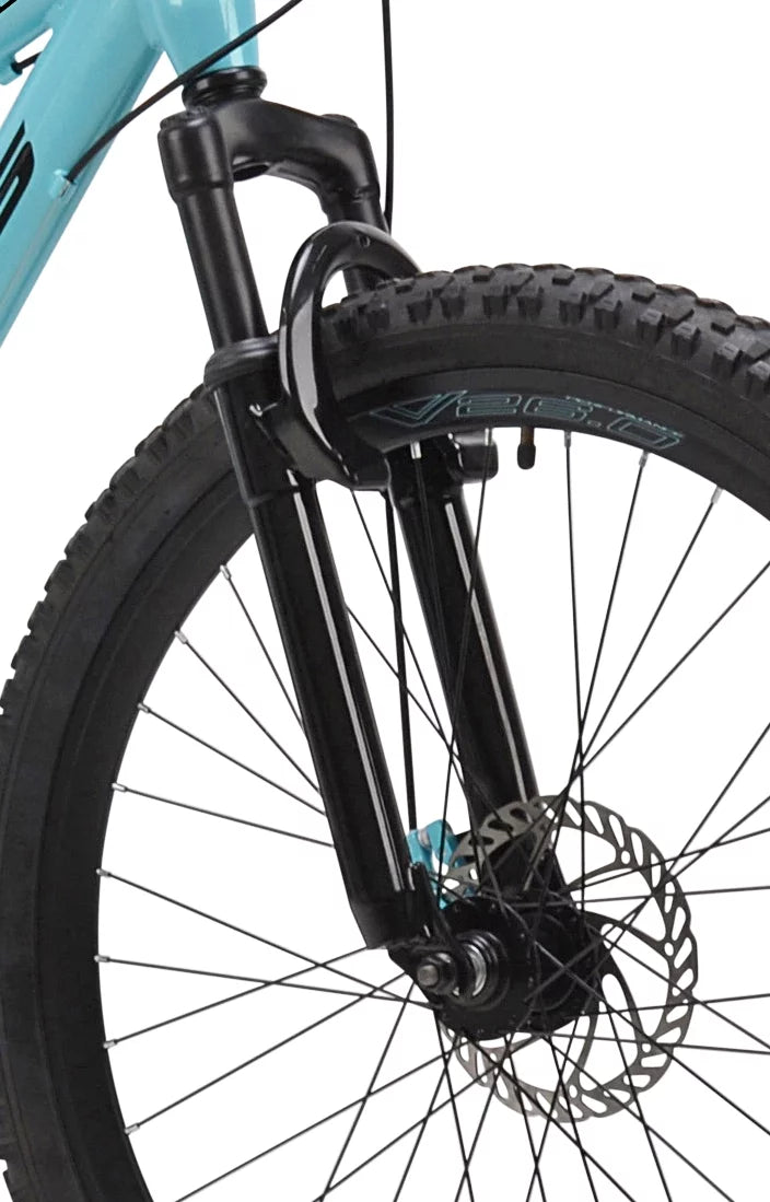26-inch Light Blue Women's Aluminum Mountain Bike D5901