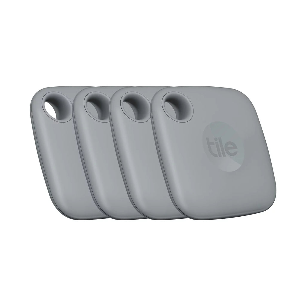 Bluetooth Tracker Keys Finder and Item Locator 4 Pack Grey W812743