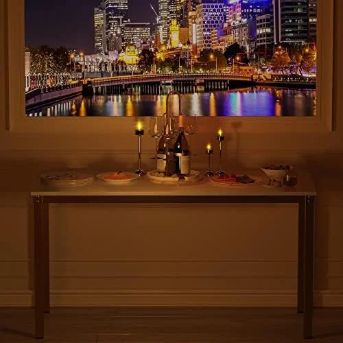 Dining Table Kitchen Table Multifunctional Desk Black A7967