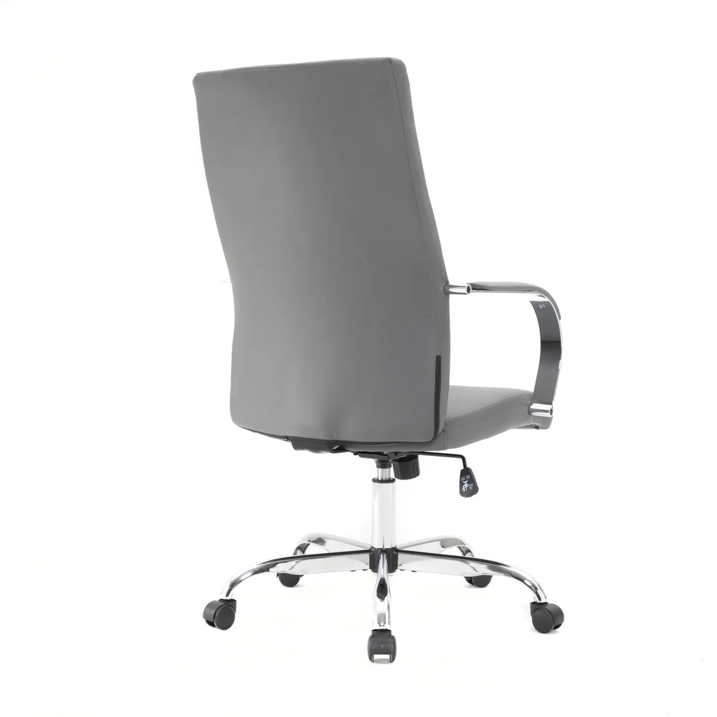Adjustable Height Leather Office Chair with Tilt & 360 Degree Swivel E19982