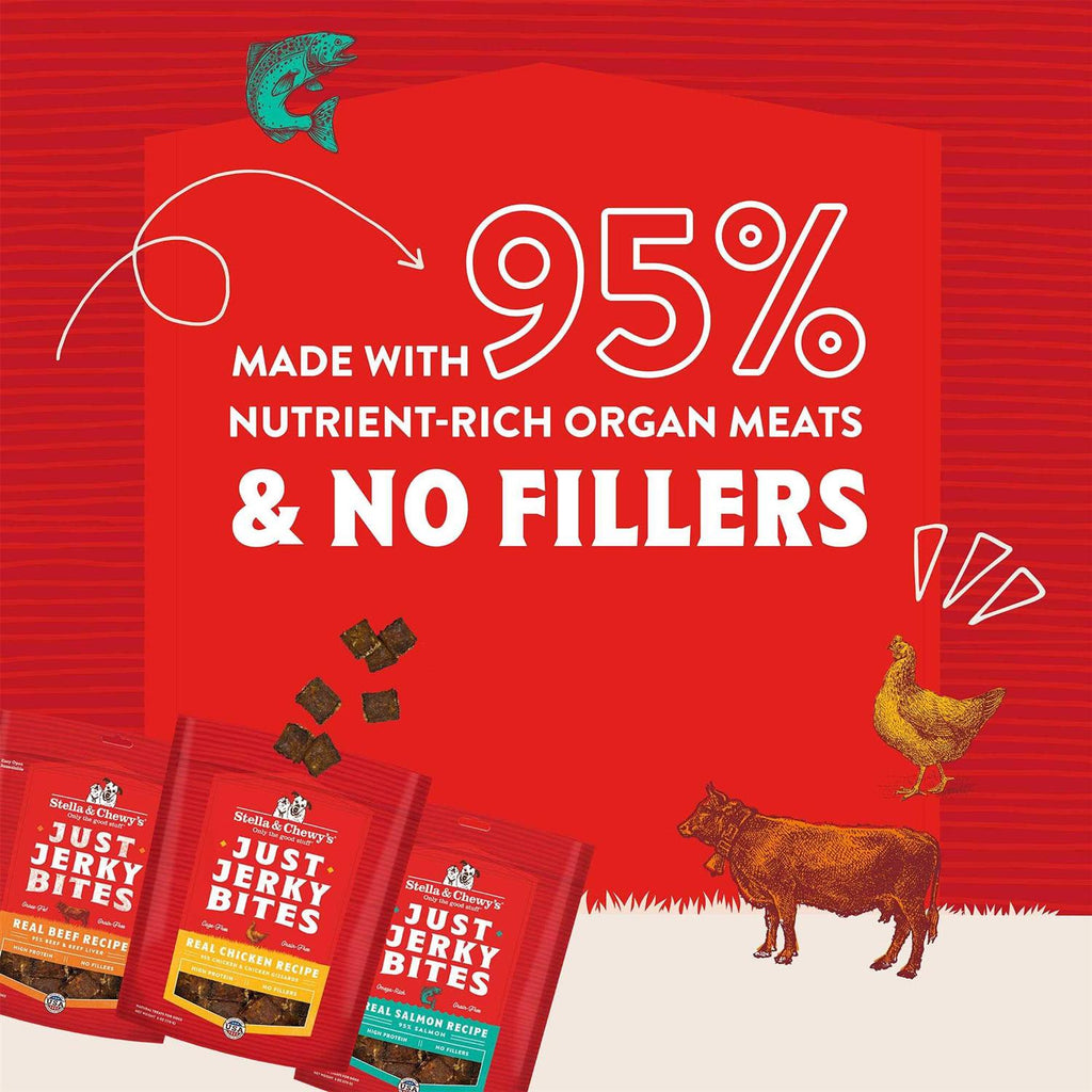 Just Jerky Bites Dog Treats R326444