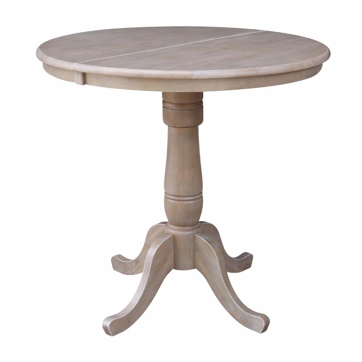 36" Round Top Pedestal Table with 12" Leaf U6362