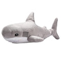 Large Multicolor Shark Stuffed Animal Plushie with 6 Mini Stuffed Toys K4399
