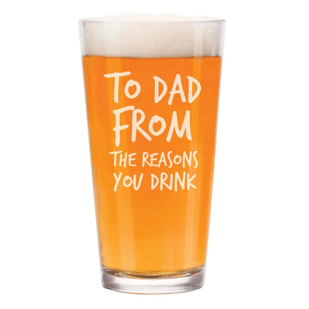 16 oz Beer Pint Glass E806