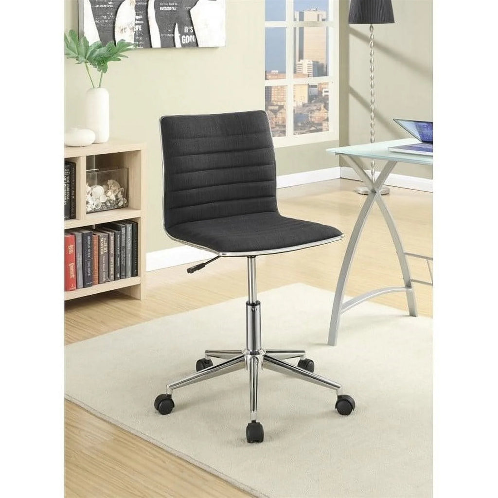 3 Piece Office Chair Computer Desk and Mobile File Cabinet V1192