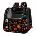 Halloween Pet Carrier Backpack with Ventilated Mesh Windows E341028