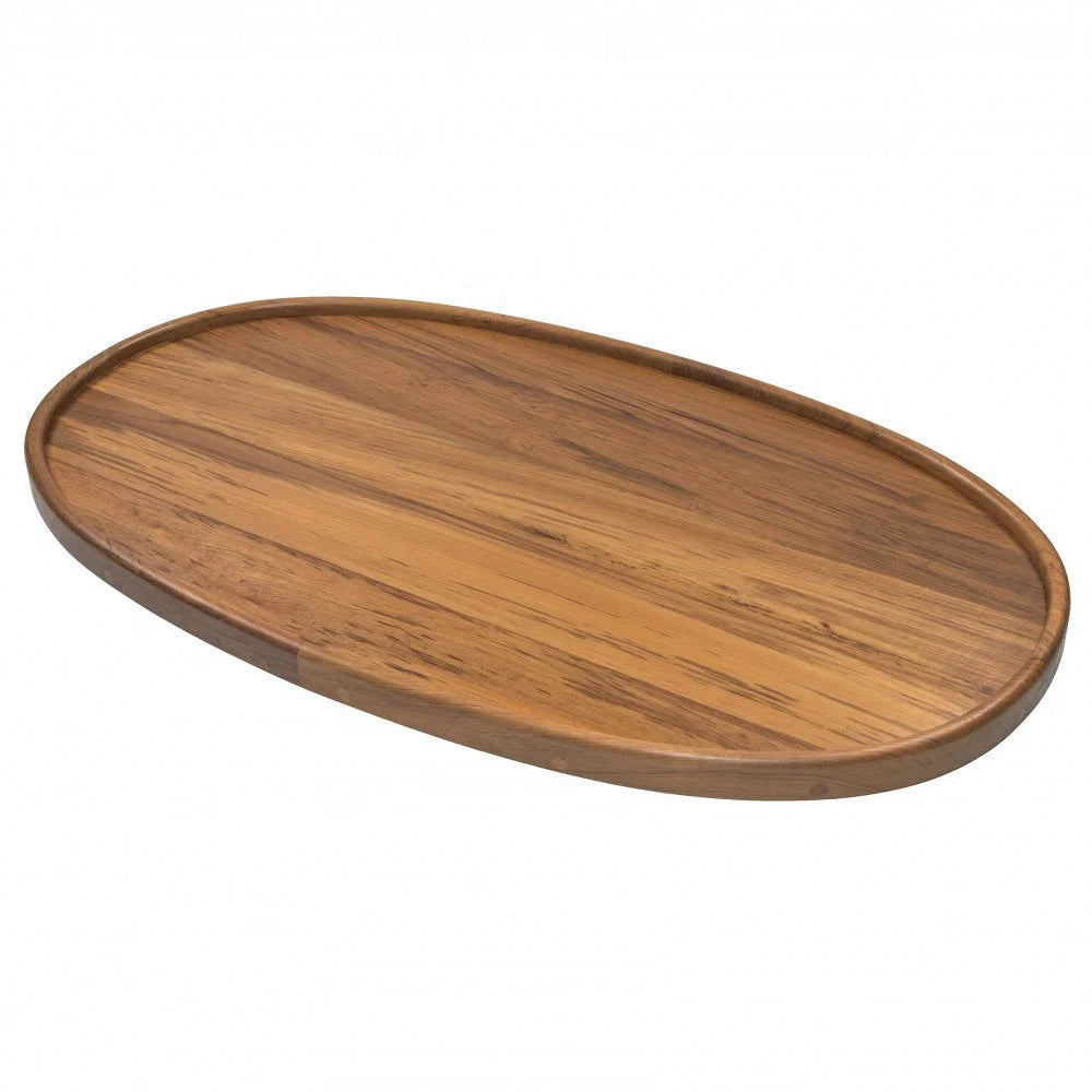 Teak Oval Table Top H327867
