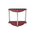 Wall-Mounted Wooden Pool Cue Rack for 8 Cues S838