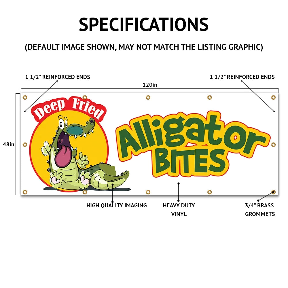 48"x120" Banner Sign B415