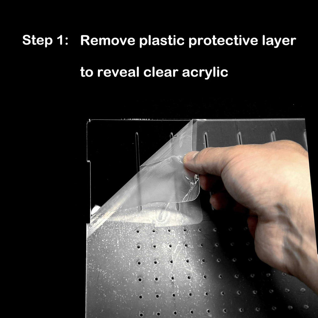 Acrylic Aquarium Divider Kit with Suction Cups E9620