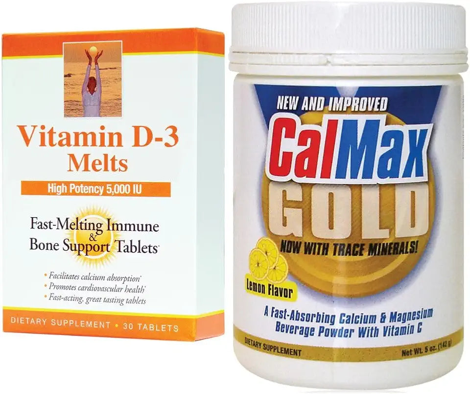 Vitamin D3 Tablets and Powder Drink Mix Bundle P766
