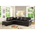 Black Sectional L260219