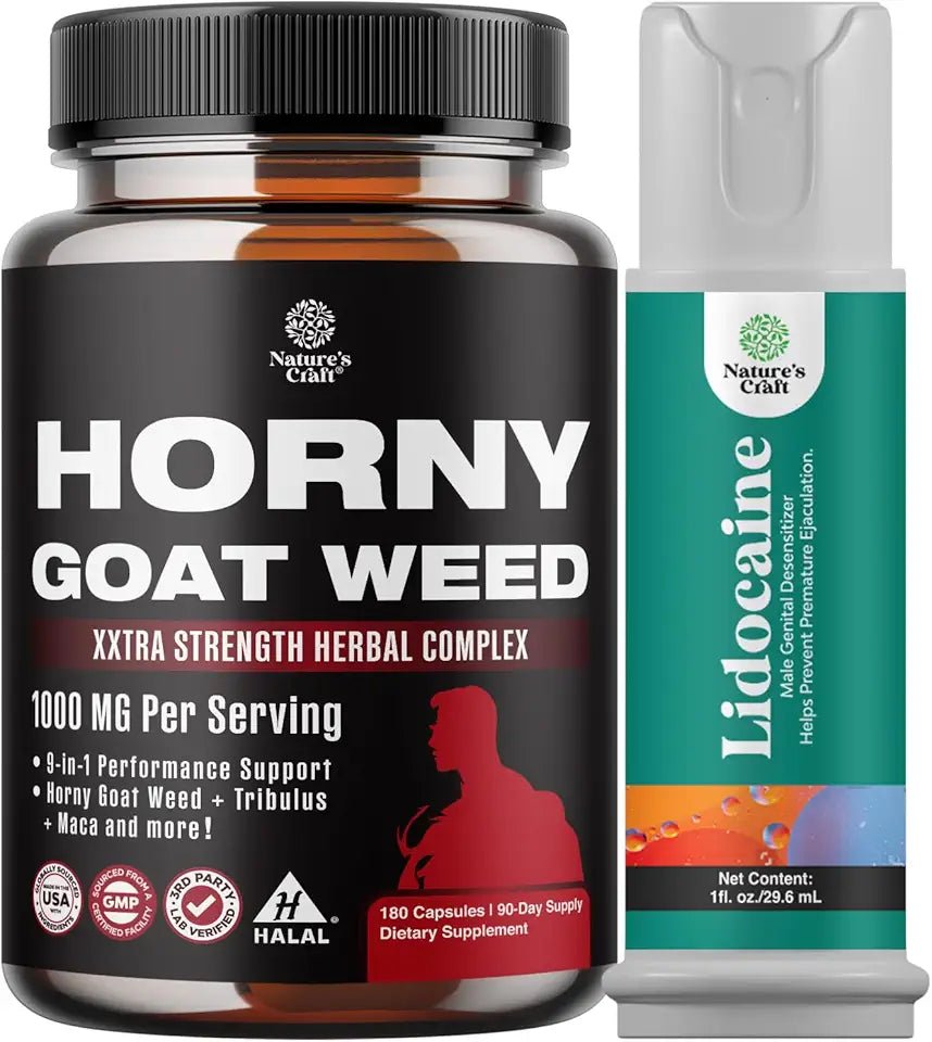 Horny Goat Weed and Lidocaine Desensitizing Topical Spray N9066