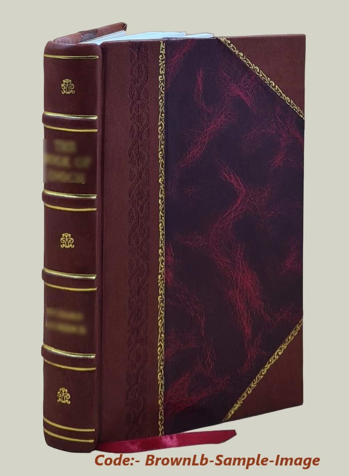 Leather Bound Book O304