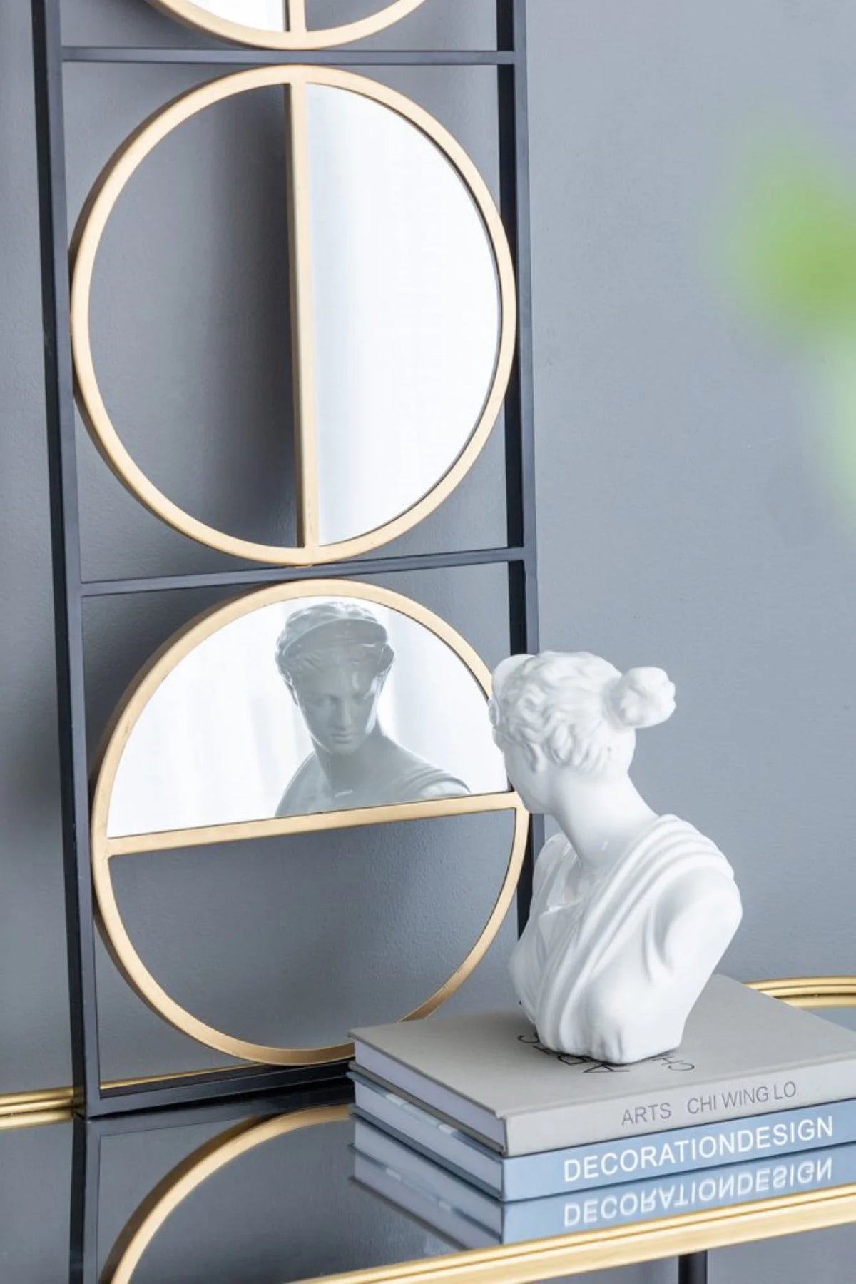 Rectangular Metal Framed Wall Mirror S146