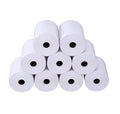 One Ply Bond Receipt Paper Rolls, Pack of 50 C549