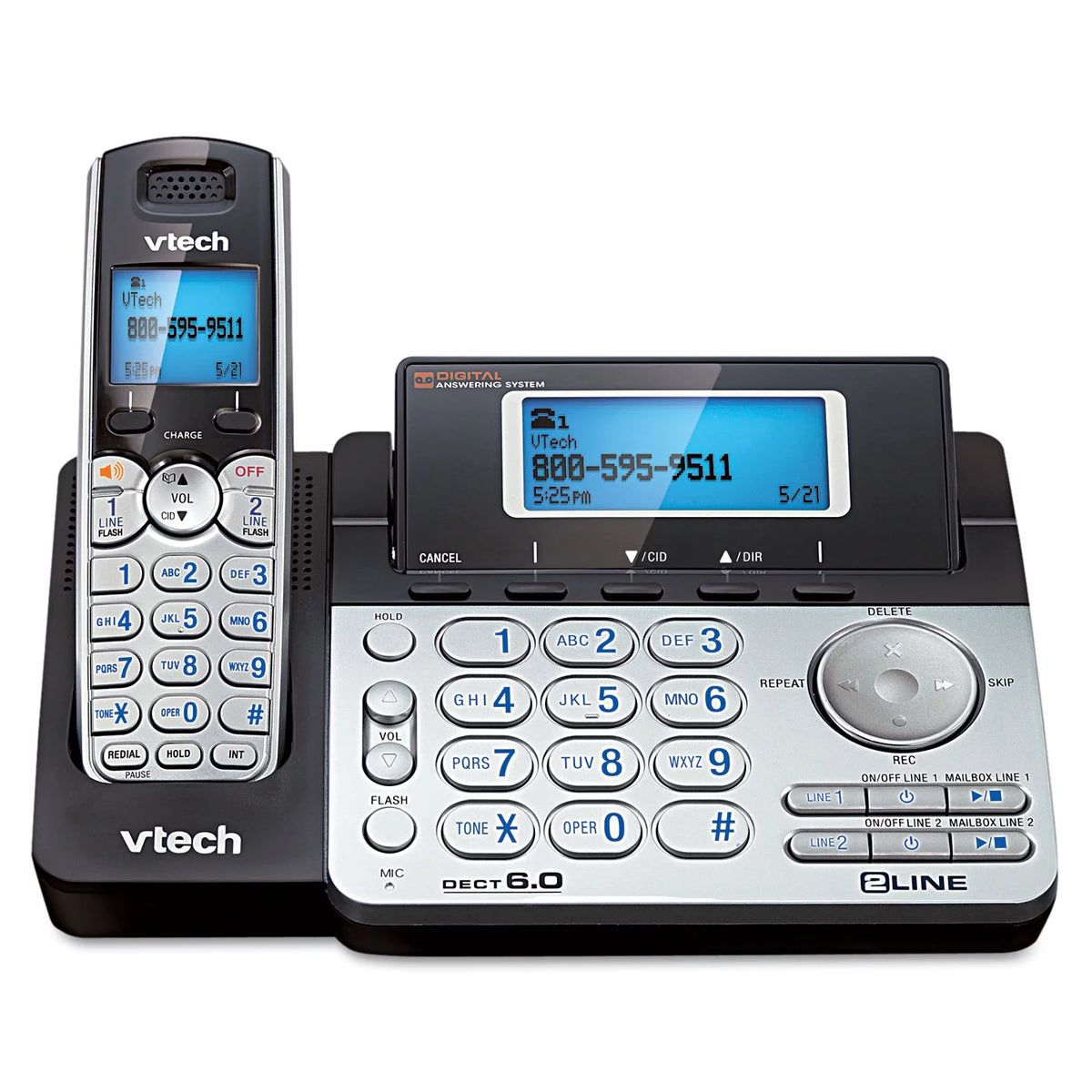 Expandable Cordless Phone with Answering System K2876