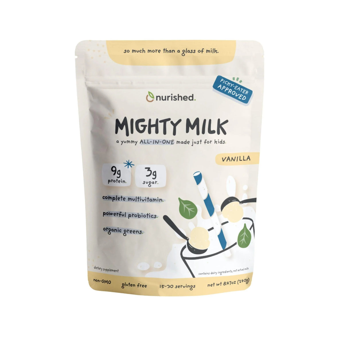 Vanilla Kids Protein Powder & Multivitamin with Probiotics L456288