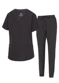 Women's 8 Pocket Jogger Scrub Set V467828