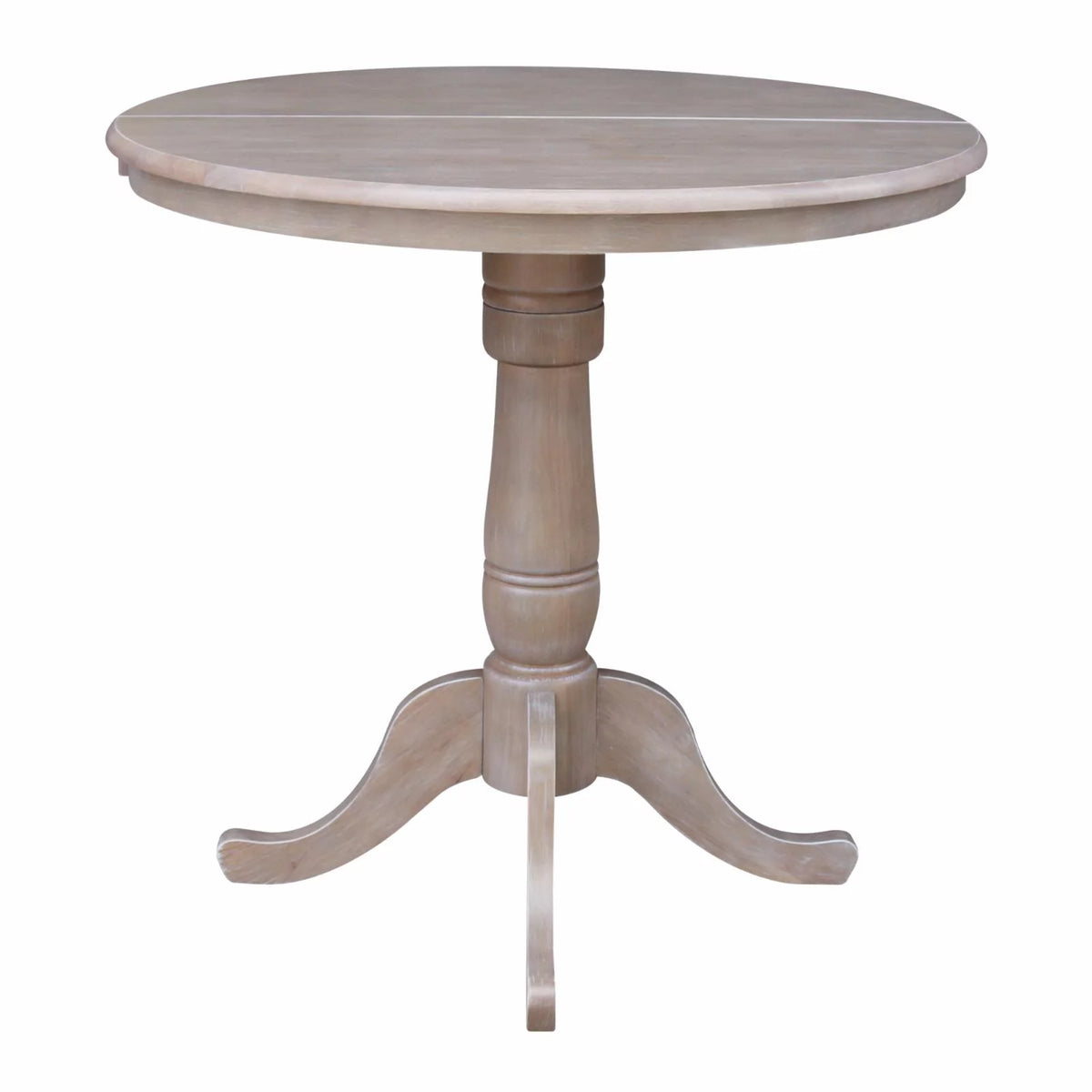 36" Round Top Pedestal Table with 12" Leaf U6362