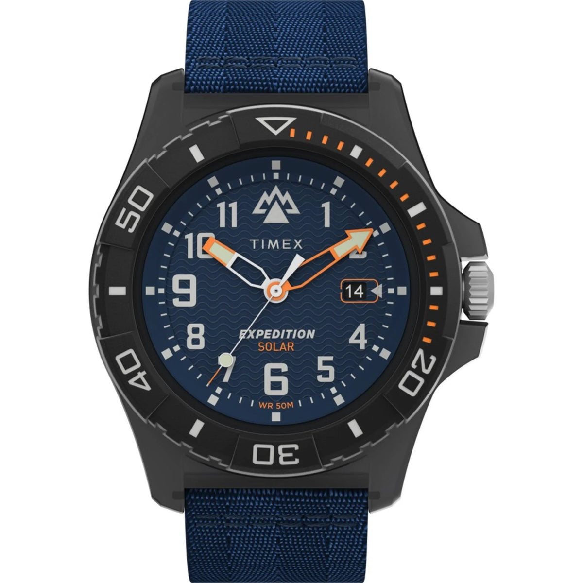 Men's Blue Dial Strap Watch O643
