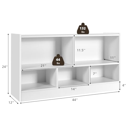 Wooden 5-Section Toy Storage Organizer P137