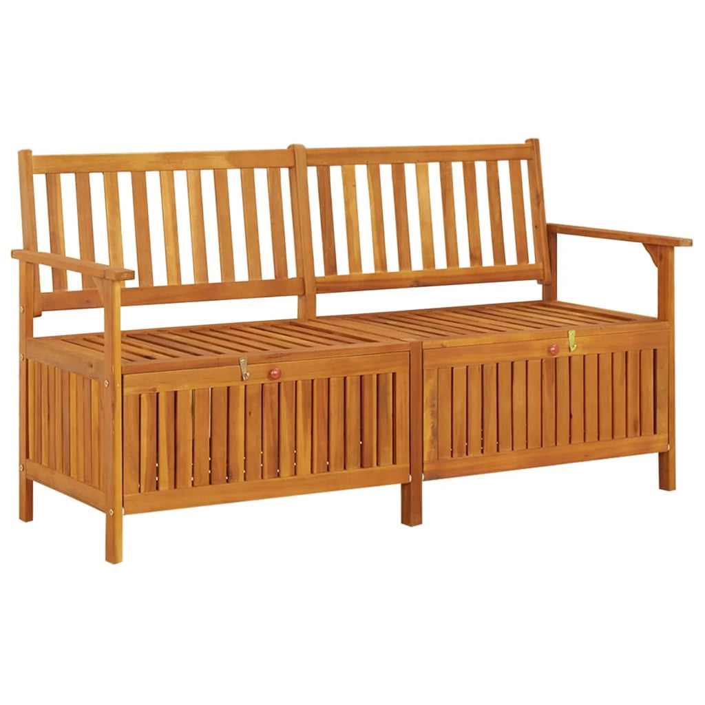 Storage Bench Solid Wood Acacia B265