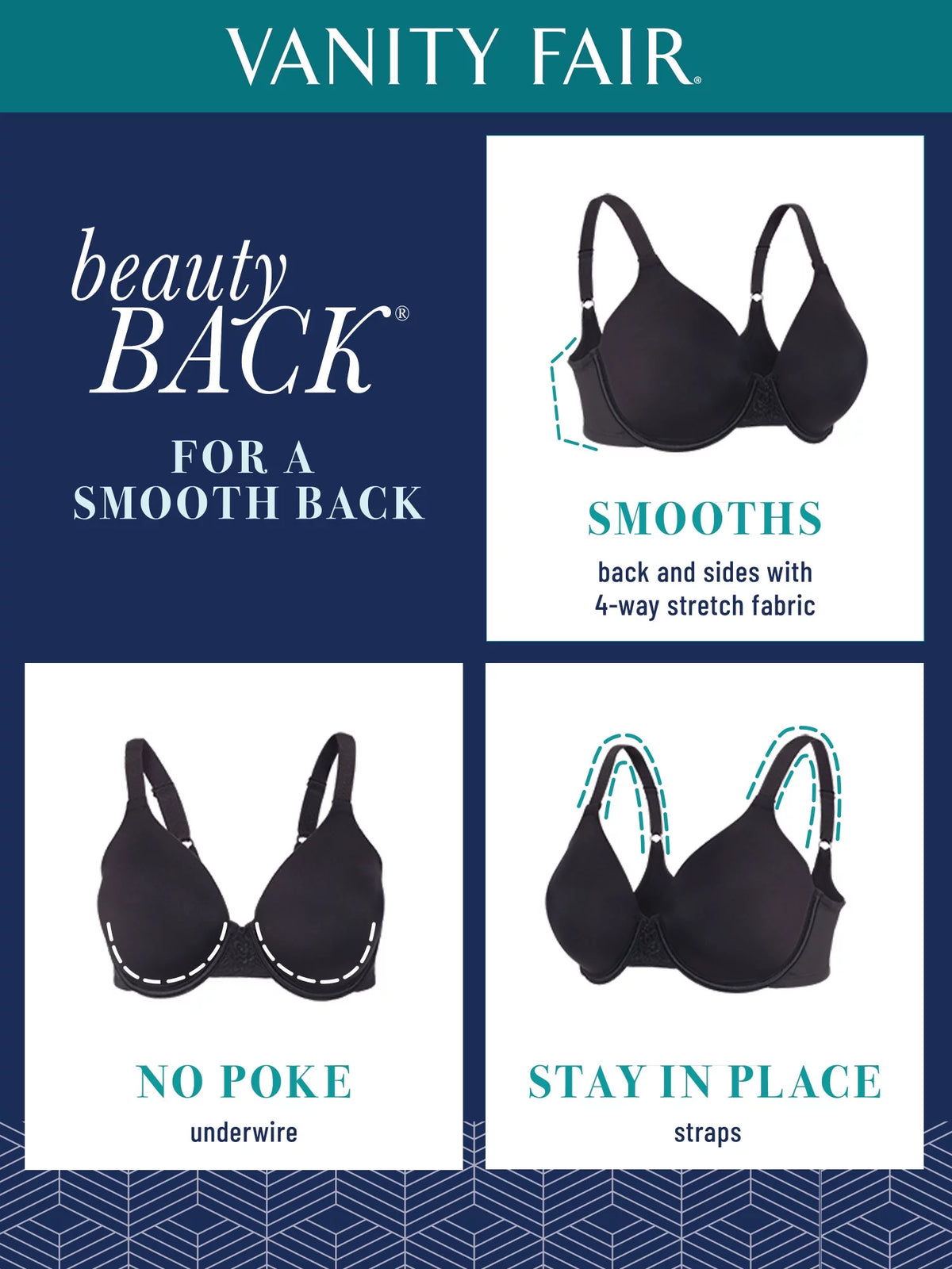 Women's Full Figure Underwire Smoothing Bra P167