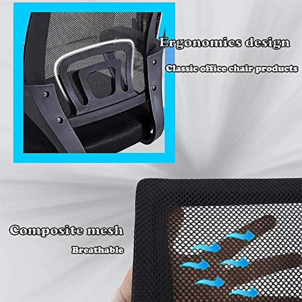 Black Executive Chair with Lumbar Support N87394