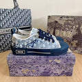 Blue Low-Top Sneaker Canvas X701