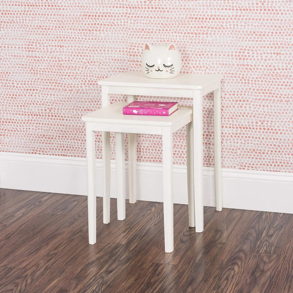 Wood Nesting Tables Set Of 2 U797
